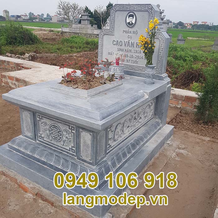 Mẫu mộ Tam Sơn đẹp với giá thành hợp lý