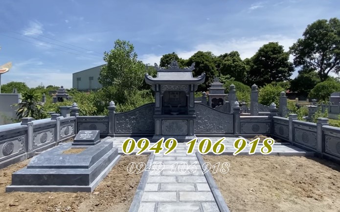 15 mẫu long đình đá có mái cho khu lăng mộ và nghĩa trang gia đình