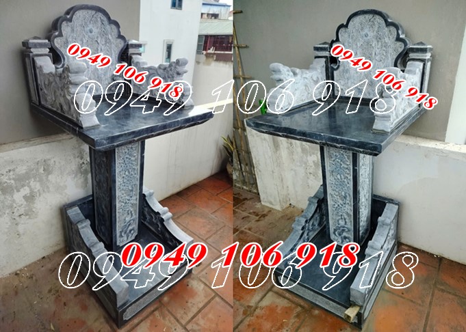 Mẫu bàn thờ thiên đá tự nhiên 2 tầng Mẫu bàn thờ thiên đá tự nhiên 2 tầng