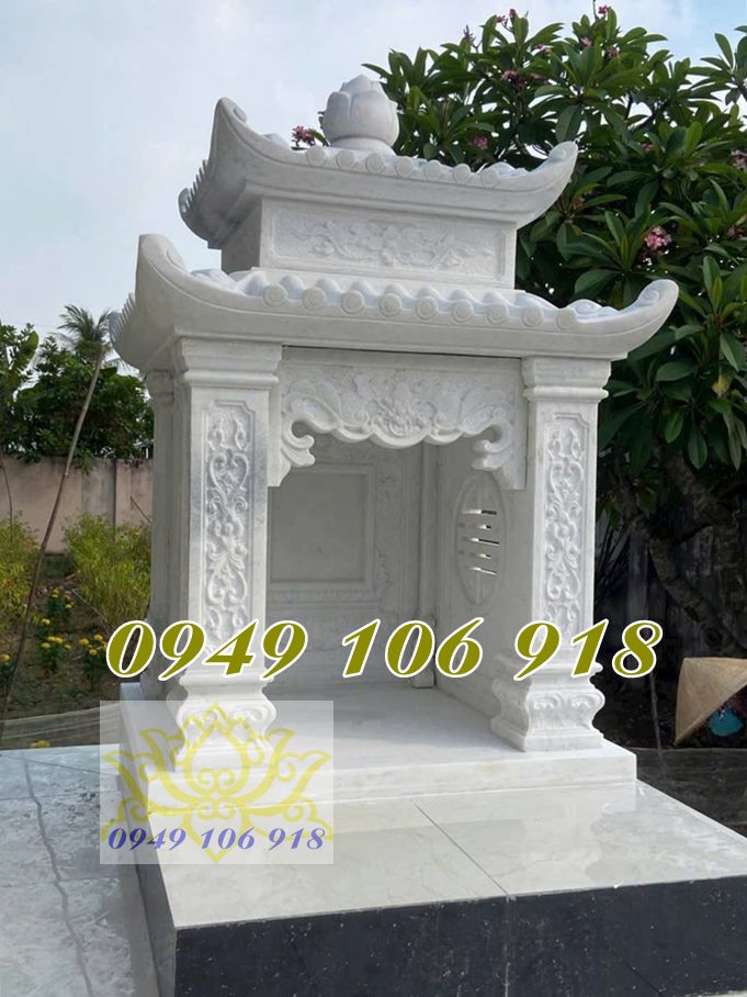 Mẫu bàn thờ thiên bằng đá trắng giá tại Bình Phước Mẫu bàn thờ thiên bằng đá trắng giá tại Bình Phước