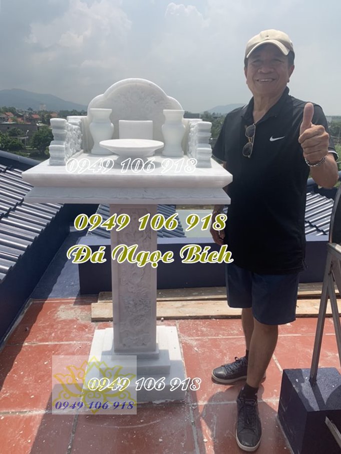 Mẫu cây hương thờ thiên bằng đá bán tại Bắc Giang Mẫu cây hương thờ thiên bằng đá bán tại Bắc Giang